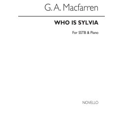 Macfarren Who Is Sylvia? Sstb/Piano