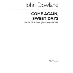 Dowland Come Again Sweet Days Satb