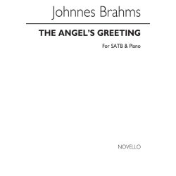 Brahms, J The Angels Greeting Satb/Piano