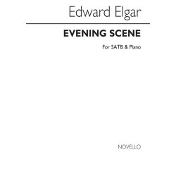 Elgar Evening Scene Satb