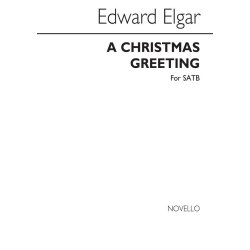 Elgar Christmas Greeting Satb