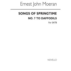 Moeran, E Songs Of Springtime No.7 To Daffodils Satb
