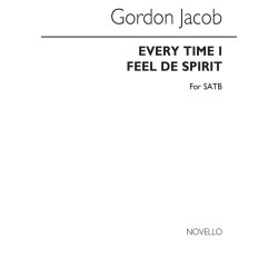 Jacob, G Ev'ry Time I Feel De Spirit Satb