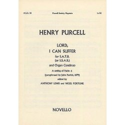 Henry Purcell: Lord, I Can Suffer