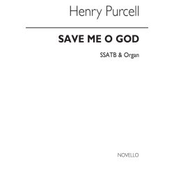Purcell, H Save Me O God Ssatb/Org