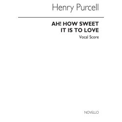 Purcell, H Ah How Sweet It Is To Love Vol 21 Vs