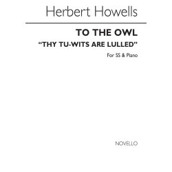 Howells, H Thy Tu-wits Are Lulled Ss/Piano