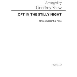 Shaw, G Oft In The Stilly Night Unison/Descant/Piano