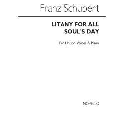 Franz Schubert: Litany (English/German) Unison/Piano