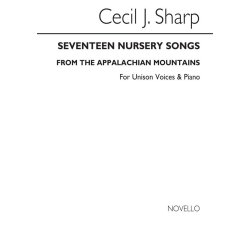 Sharp, C 17 Nursery Songs From The Appalachian Mountains Unison/Pf