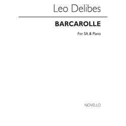 Delibes Barcarolle Soprano/Alto/ Piano