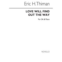 Thiman: Love Will Find Out The Way - 2 Part Song