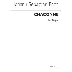 J.S. Bach: Chaconne for Organ (Ed. John Cook)