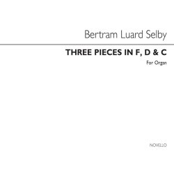 Selby Three Pieces In F,D And G Organ