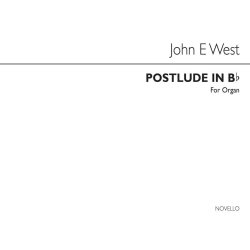 John E. West: Postlude In B Flat Organ
