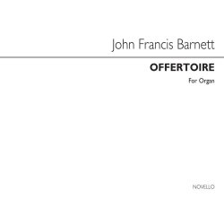 John Barnett: Offertoire In G For Organ