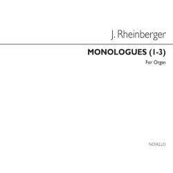 Joseph Rheinberger: Monologues Nos.1-3 Organ
