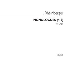 Joseph Rheinberger: Monologues Nos.4-6 Organ