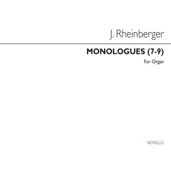 Joseph Rheinberger: Monologues Nos.7-9 Organ