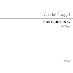 Steggall, C Postlude In G Organ