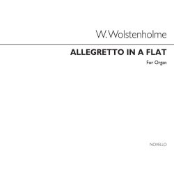 William Wolstenholme: Allegretto In A Flat Op.2 For Organ