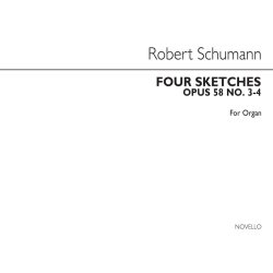 Robert Schumann: Four Sketches Op58 Nos.3-4 Organ