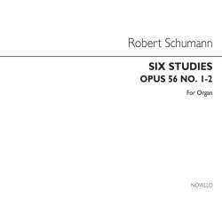 Robert Schumann: Six Studies Op56 Nos.1-2 Organ (Arranged John E West)