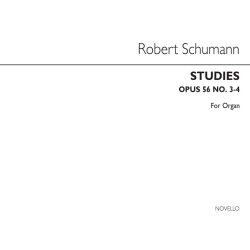 Robert Schumann: Six Studies Op56 Nos.3-4 Organ (Arranged John E West)