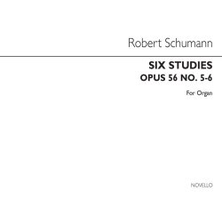 Robert Schumann: Six Studies Op56 Nos.5-6 Organ (Arranged John E West)