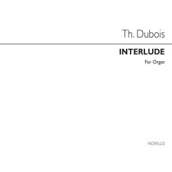 Theodore Dubois: Interlude Organ