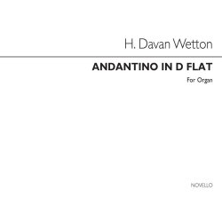 Hilary Davan Wetton: Andantino In D Flat - Organ
