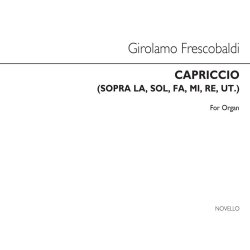 Girolamo Frescobaldi: Capriccio (Sopra La,Sol,Fa,Mi,Re,Ut) Organ