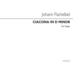 Johann Pachelbel: Ciacona In D Minor Organ (Edited By John E West)