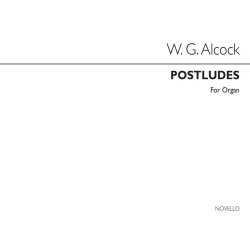 Walter G.. Alcock: Postlude Organ