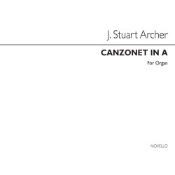 J. Stuart Archer: Canzonet In A Organ