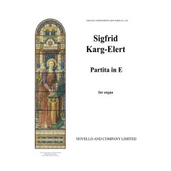 Sigfrid Karg-elert: Partita In E Organ
