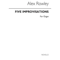 Alec Rowley: Five Improvisations For Organ