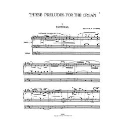 William H. Harris: Three Preludes For Organ