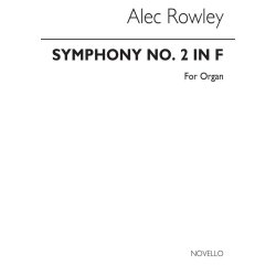 Rowley: Symphony No 2 In F Organ