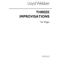William Lloyd Webber: Three Improvisations Organ