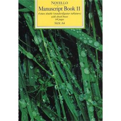 Novello Manuscript Book 11: A4 - Spiral Bound (Standard/Tab)