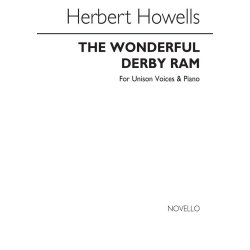 HOWELLS HERBERT THE WONDERFUL DERBY RAM UNISON VOICES & PIANO CHORAL