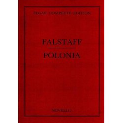 Elgar: Falstaff/Polonia Vol 33 Complete Edition Score (Paper)