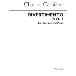 Camilleri: Divertimento No.2 for Clarinet and Piano