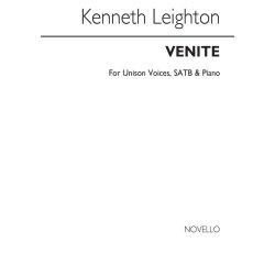 Leighton, K Venite Unison/Satb/Organ (Ncm 5)