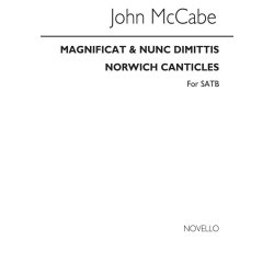McCabe: Magnificat &amp; Nunc Dimittis (Norwich Canticles) for SATB Chorus