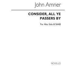 John Amner: Consider All Ye Passers By