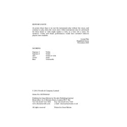 Michael East: When Israel Came Out Of Egypt - String Ensemble (Tudor Anthems)