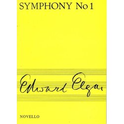 Edward Elgar: Symphony No.1 In A Flat Op.55 (Miniature Score)