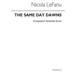 Lefanu: Same Day Dawns (Study Score)